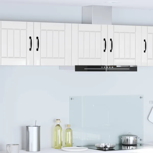 Meuble mural LUCCA 2 pcs Blanc brillant 40 x 31 x 40 cm