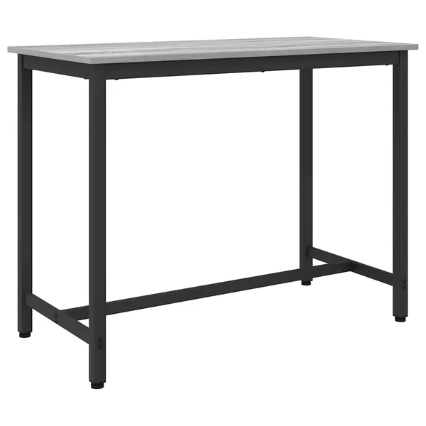 table Gris Sonoma 100 x 50 x 76,5 cm Bois d'ingénierie et acier