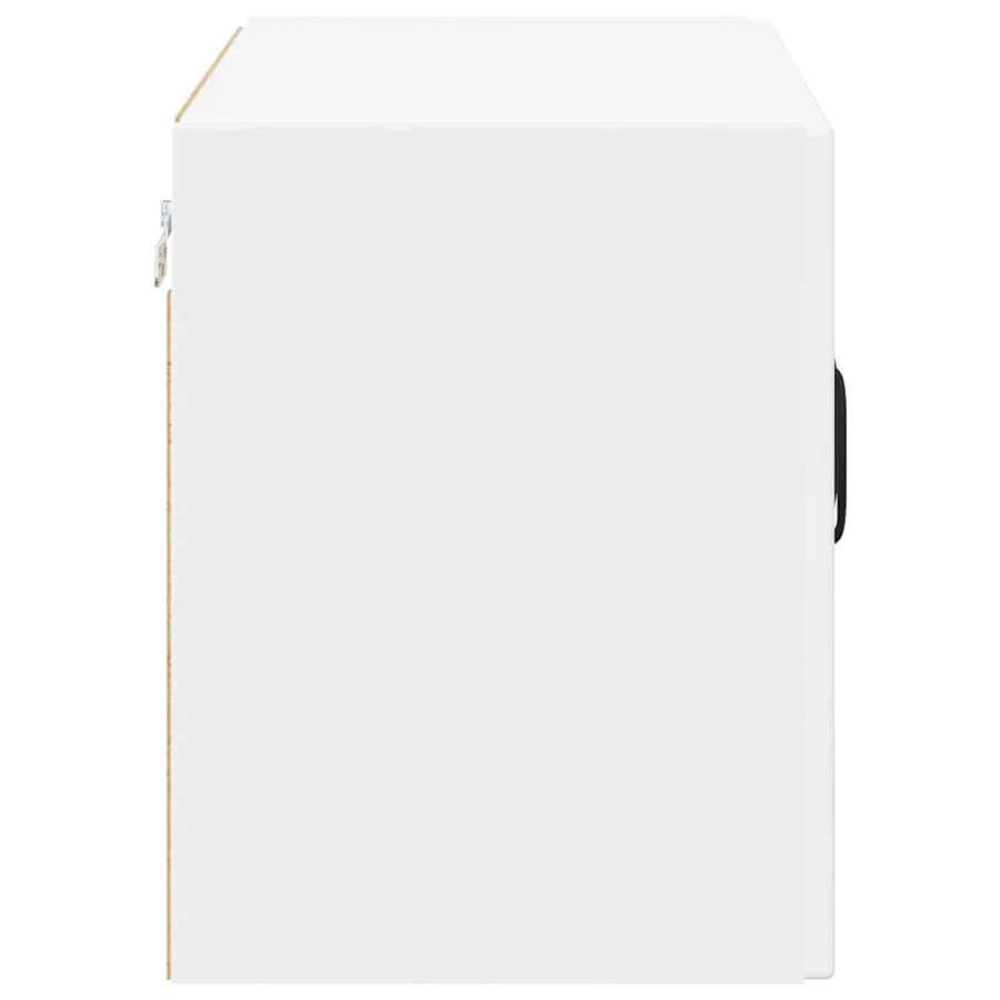 Cabinet en verre mural LUCCA Blanc brillant 60 x 31 x 40 cm - 7