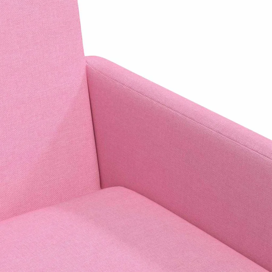 Chaises de salle à manger 2 pcs Rose 57 x 67 x 95 cm tissu - 7
