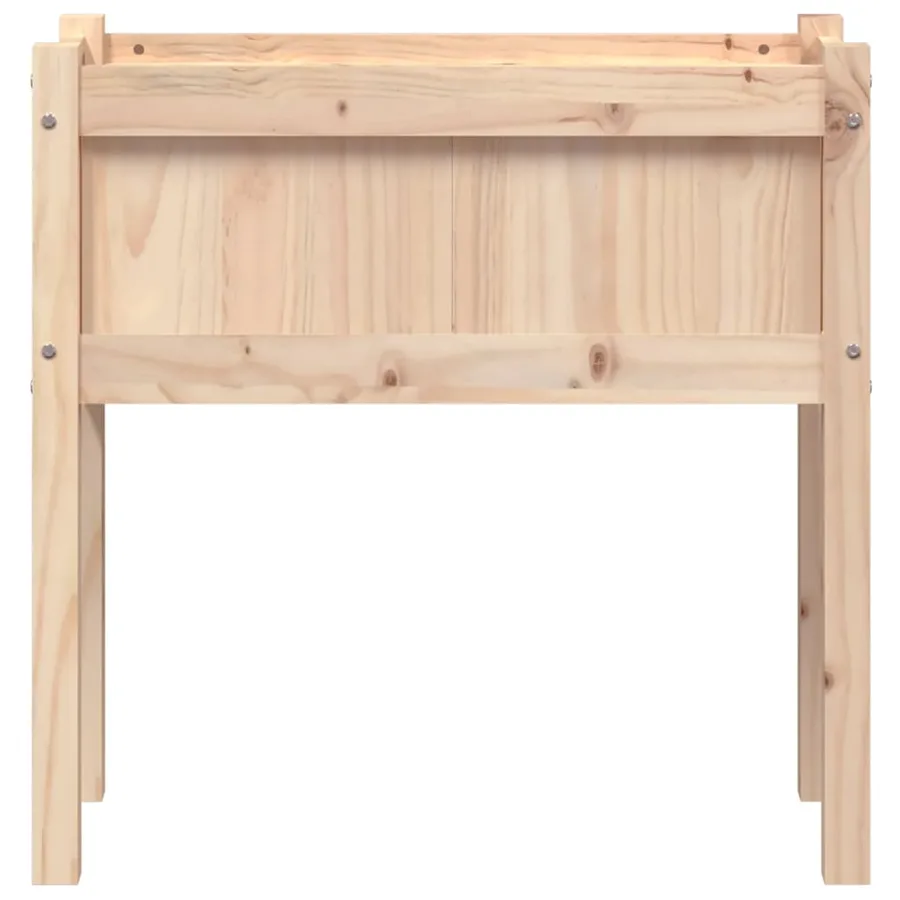 Jardinières avec pieds 70x31x70 cm bois de pin massif - 5