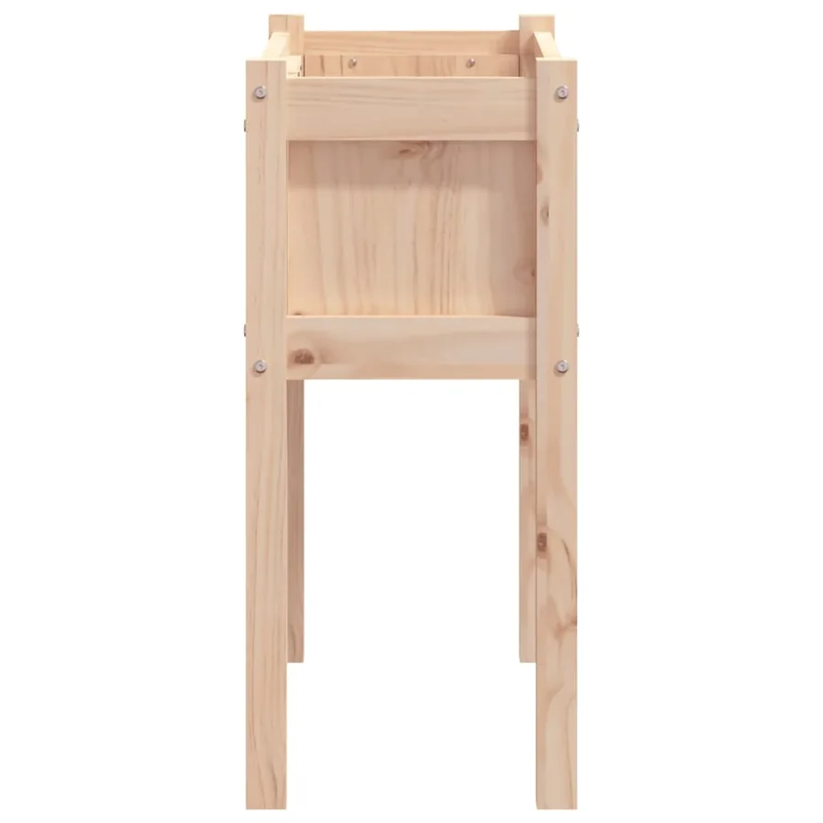 Jardinières avec pieds 70x31x70 cm bois de pin massif - 6
