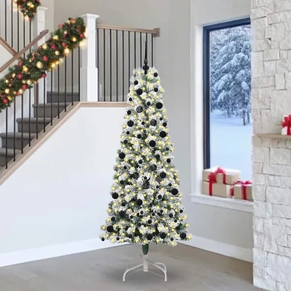 Sapin de Noël Artificiel à Branches Articulées 240 cm