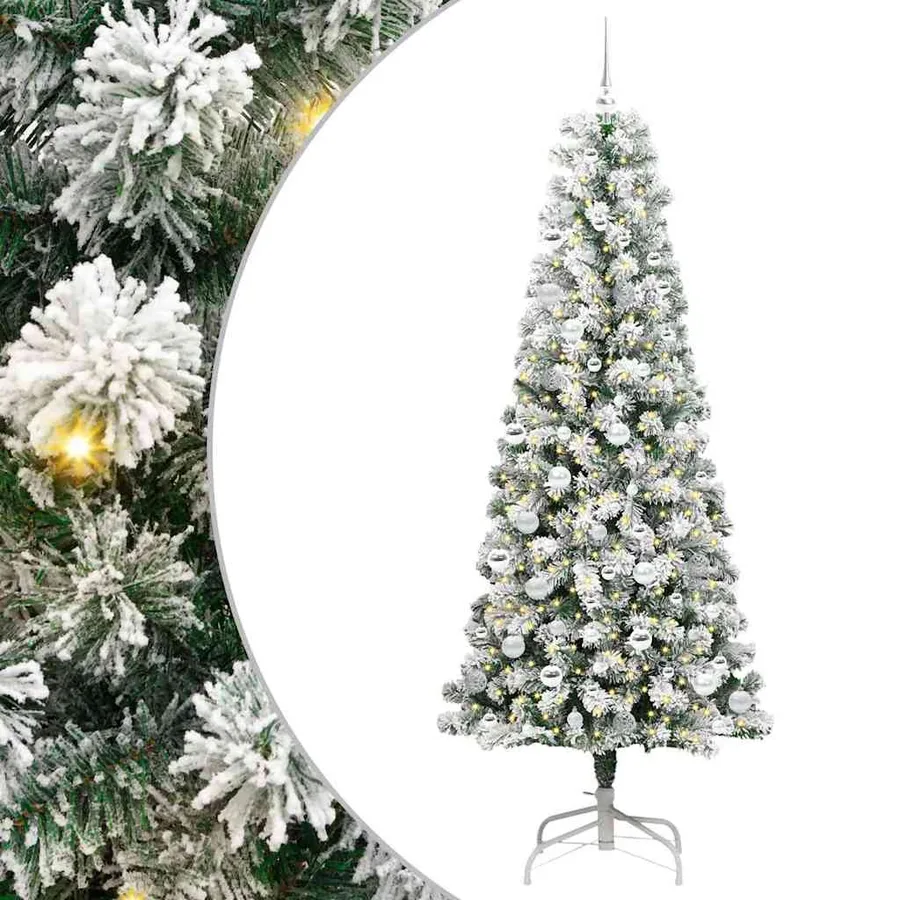 Sapin de Noël Artificiel à Branches Articulées 210 cm - 2