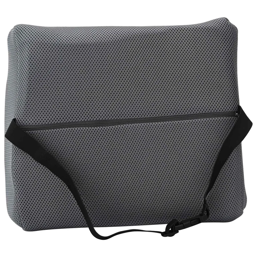 Coussin dorsal Gris Mousse à mémoire de forme 36 x 30 x 12 cm - 7