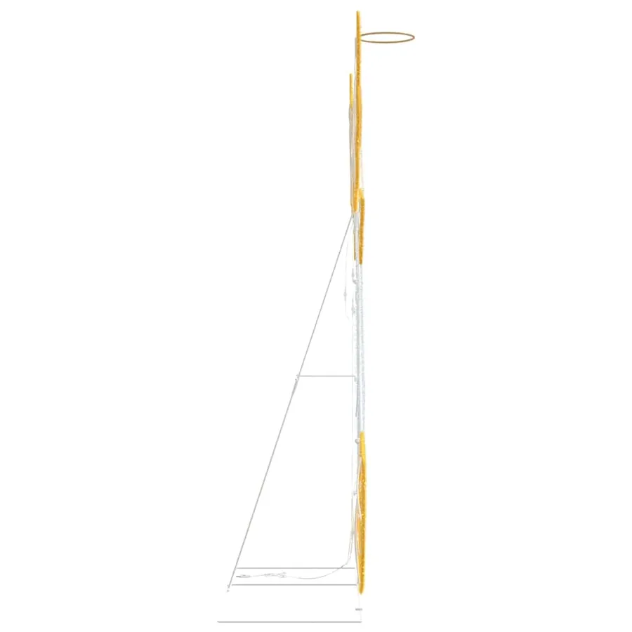 Angle lumineux Blanc chaud 116 x 29 x 158.5 cm Polyester - 7