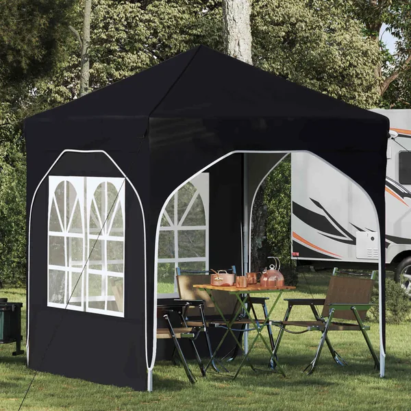 Tente de fête pop-up 192 x 192 x 245 cm Anthracite