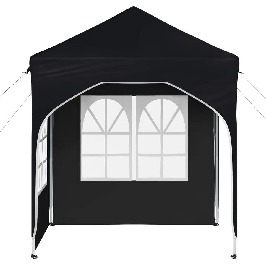 Tente de fête pop-up 192 x 192 x 245 cm Anthracite - 6