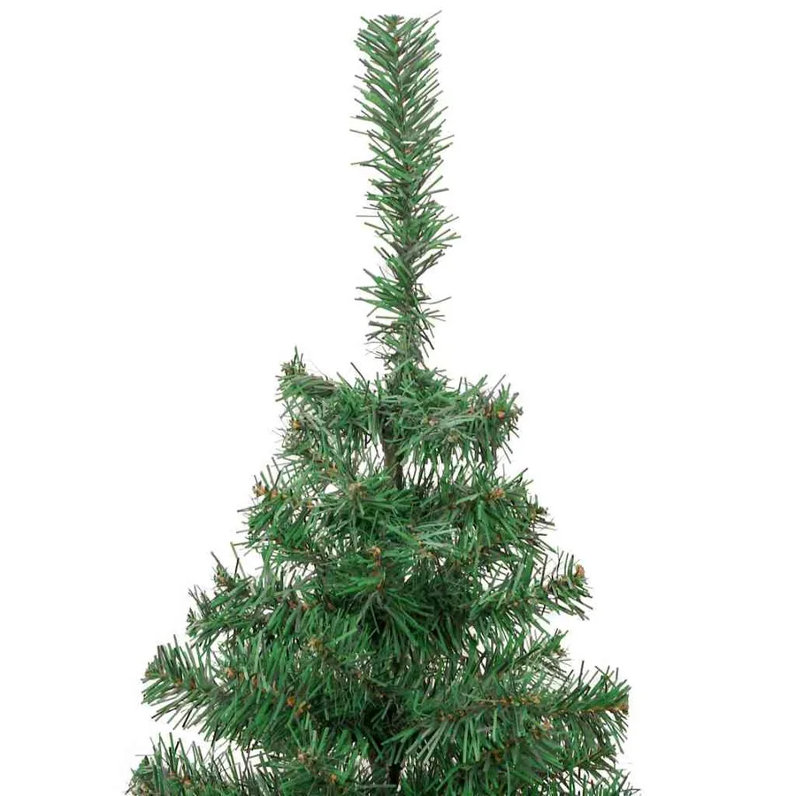 Sapin de Noël avec 300 LED avec support Vert 180 cm PVC - 11