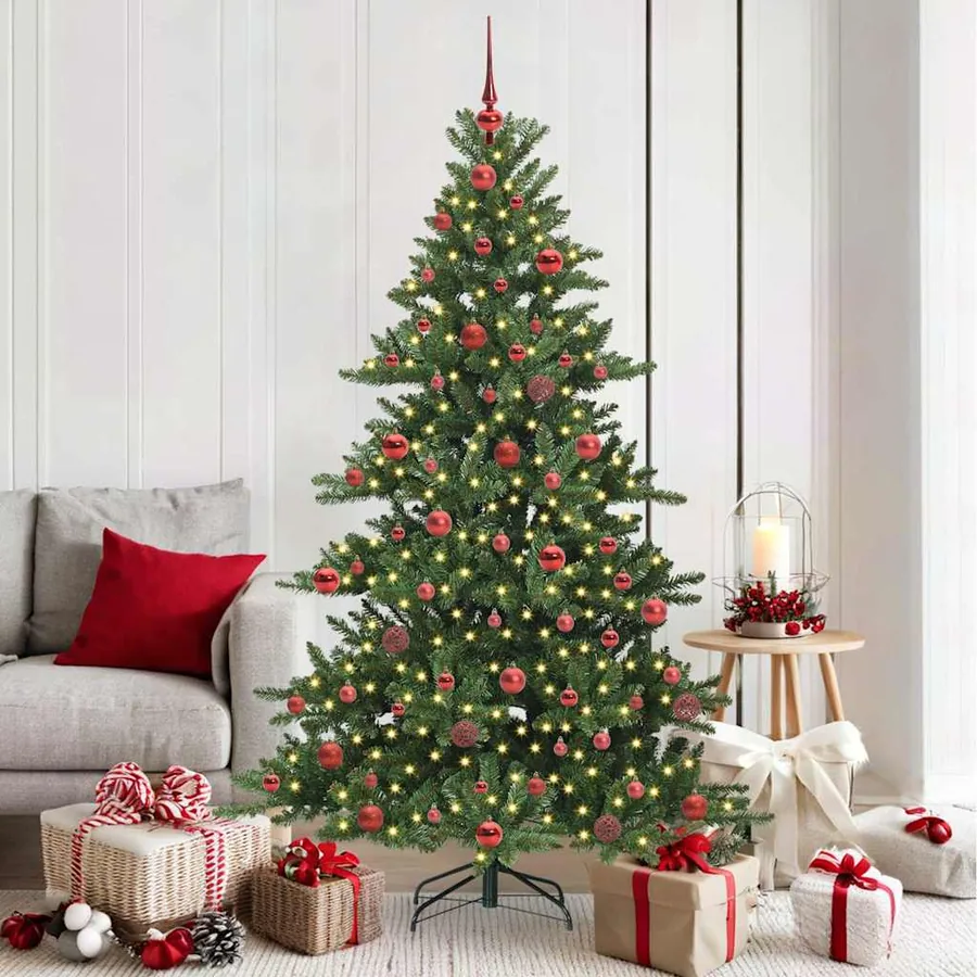 Sapin de Noël Artificiel à Branches Articulées Vert 180 cm