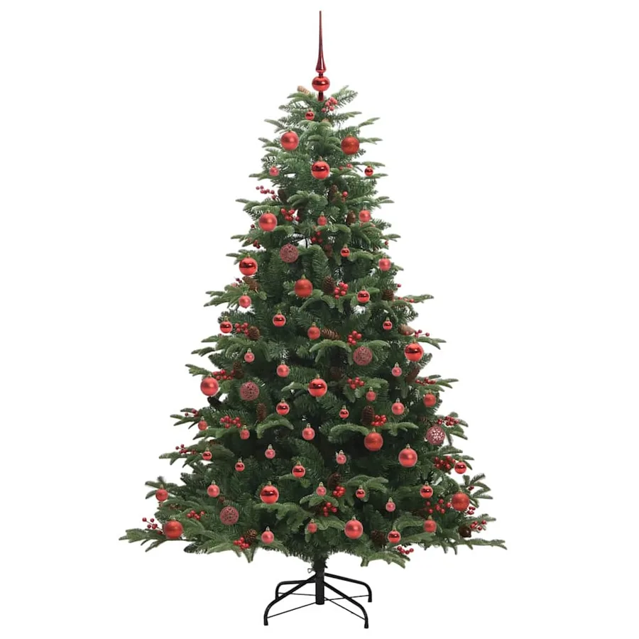 Sapin de Noël artificiel Vert 180 cm PVC, métal et plastique - 4