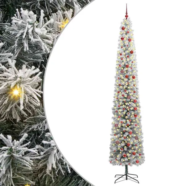 Sapin de Noël artificiel Vert 300 cm PVC et acier et plastique