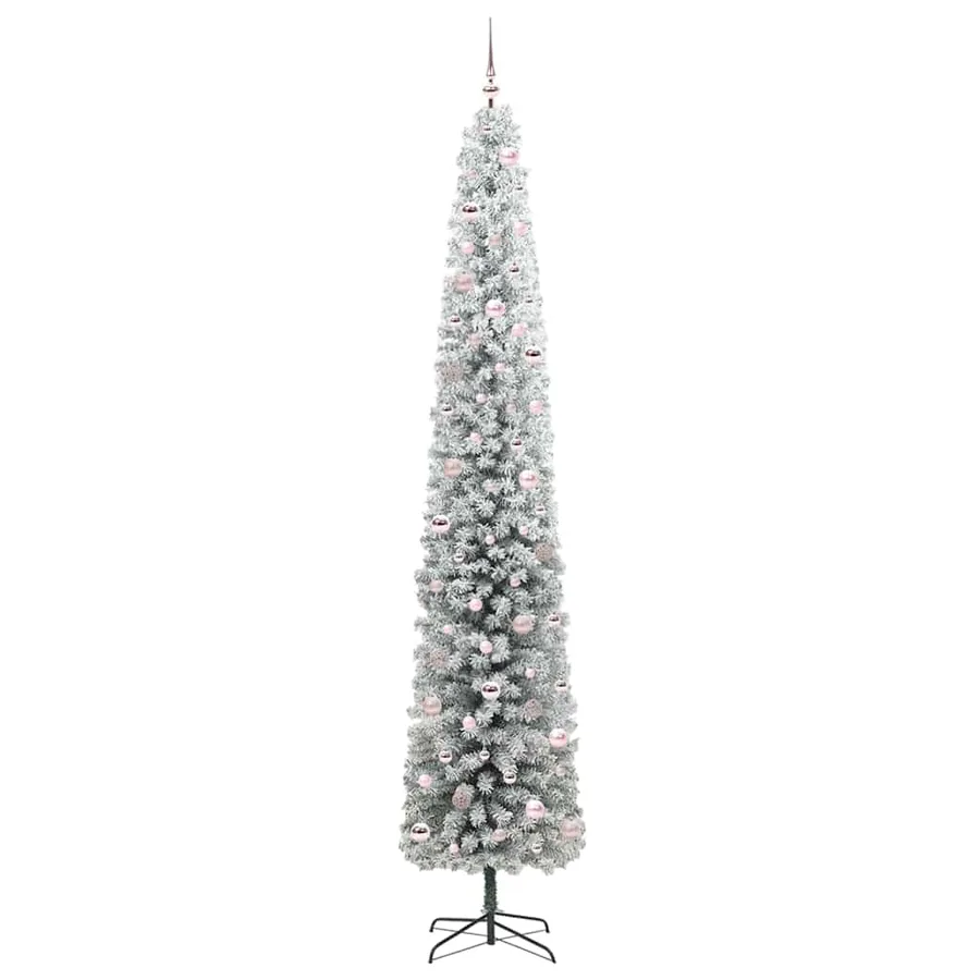 Sapin de Noël artificiel Vert 270 cm PVC et acier et plastique - 4