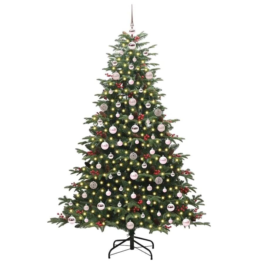 Sapin de Noël artificiel Vert 180 cm PVC, métal et plastique - 3