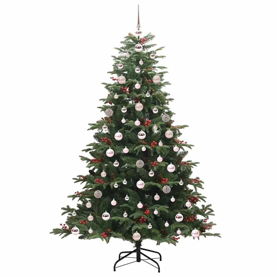 Sapin de Noël artificiel Vert 180 cm PVC, métal et plastique - 4