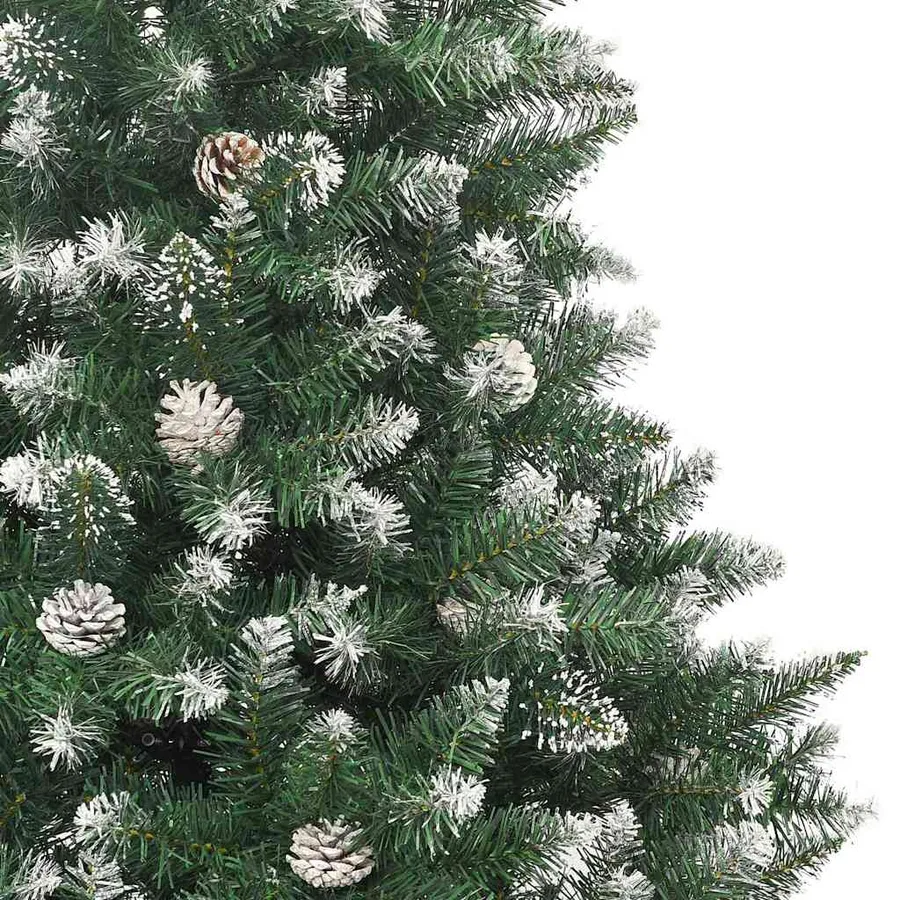 Sapin de Noël artificiel Vert 240 cm PVC, plastique et acier - 8