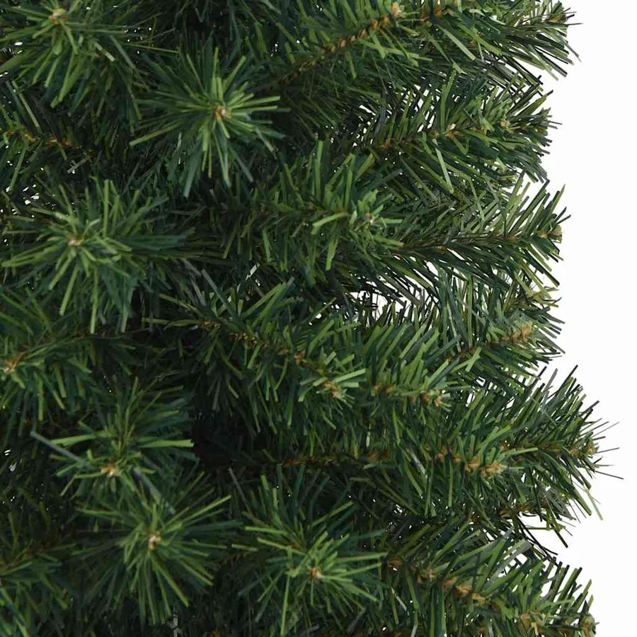 Sapin de Noël artificiel Vert 180 cm PVC et acier et plastique - 10