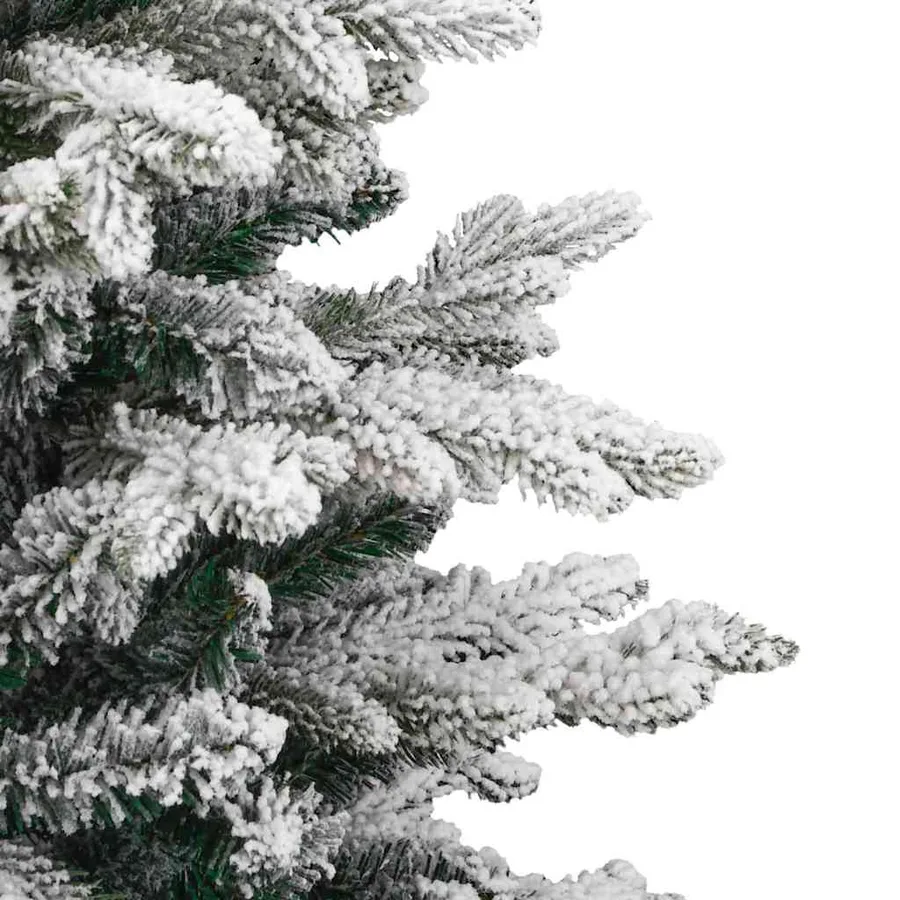 Sapin de Noël Artificiel à Branches Articulées Blanc 150 cm - 10
