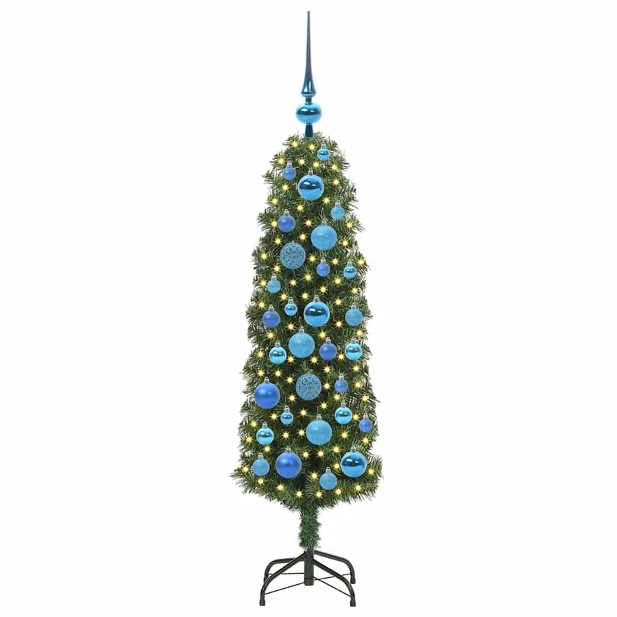 Sapin de Noël artificiel Vert 120 cm PVC et acier et plastique - 3
