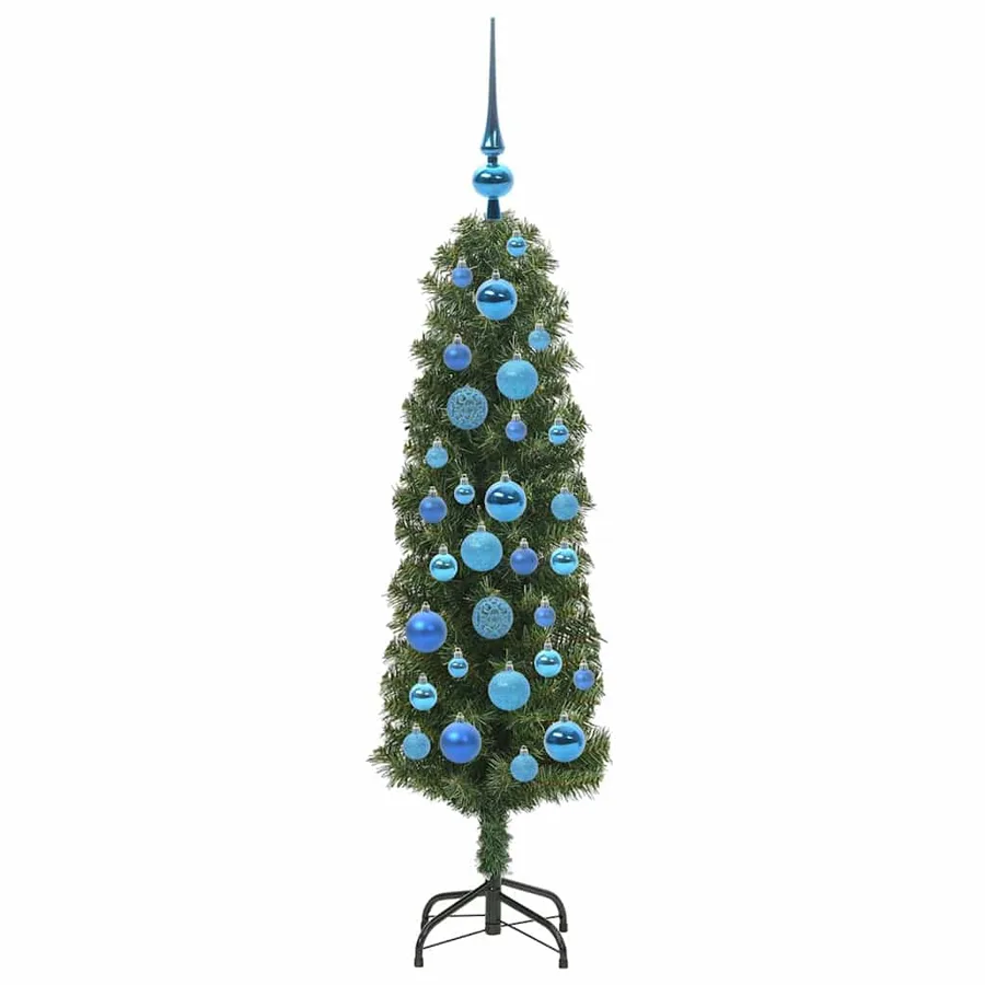 Sapin de Noël artificiel Vert 120 cm PVC et acier et plastique - 4