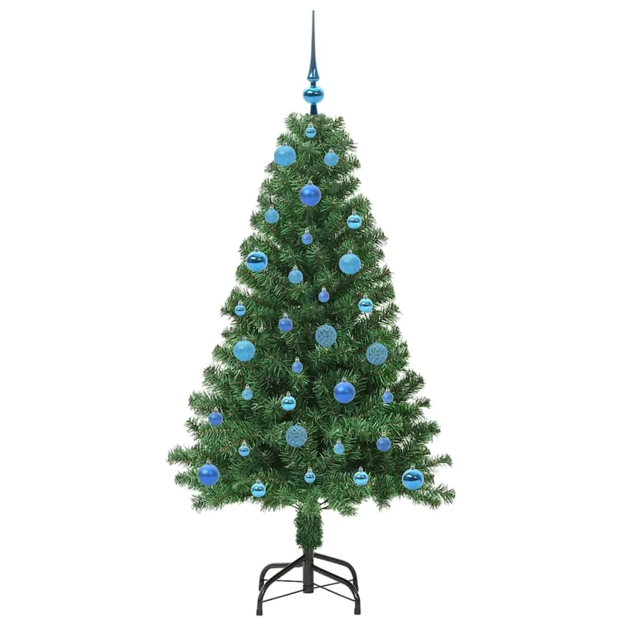 Sapin de Noël artificiel Vert 150 cm PVC, Acier et Plastique - 4