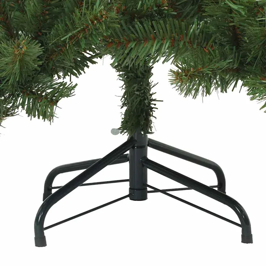 Sapin de Noël Artificiel à Branches Articulées Vert 150 cm - 12
