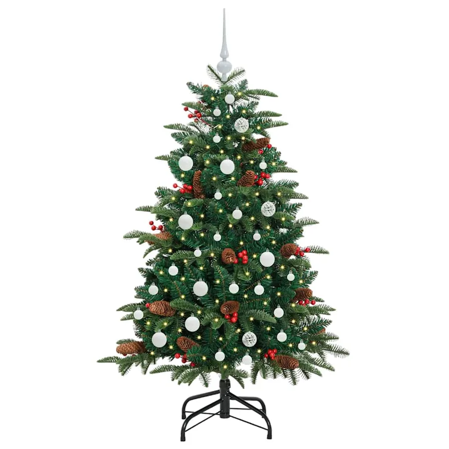 Sapin de Noël artificiel Vert 150 cm PVC, métal et plastique - 3