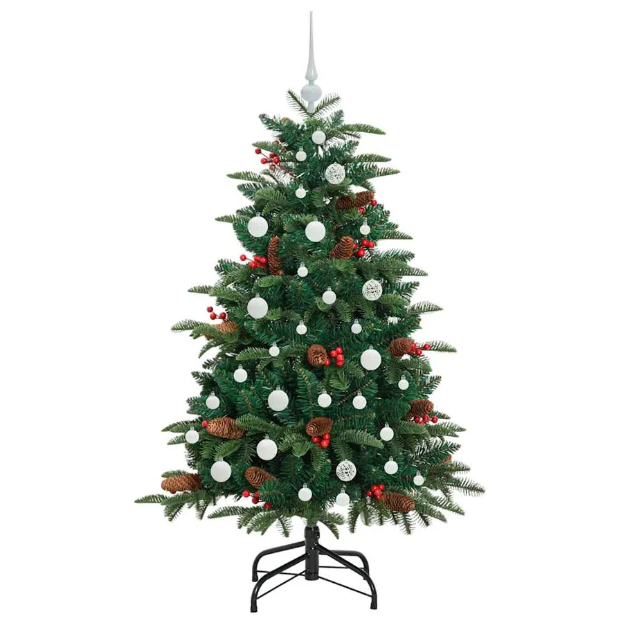 Sapin de Noël artificiel Vert 150 cm PVC, métal et plastique - 4