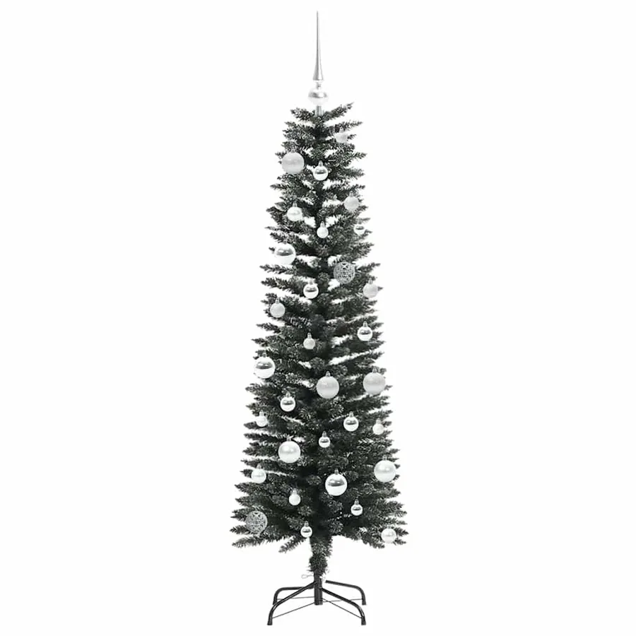 Sapin de Noël artificiel Vert 150 cm PVC, plastique et acier - 4
