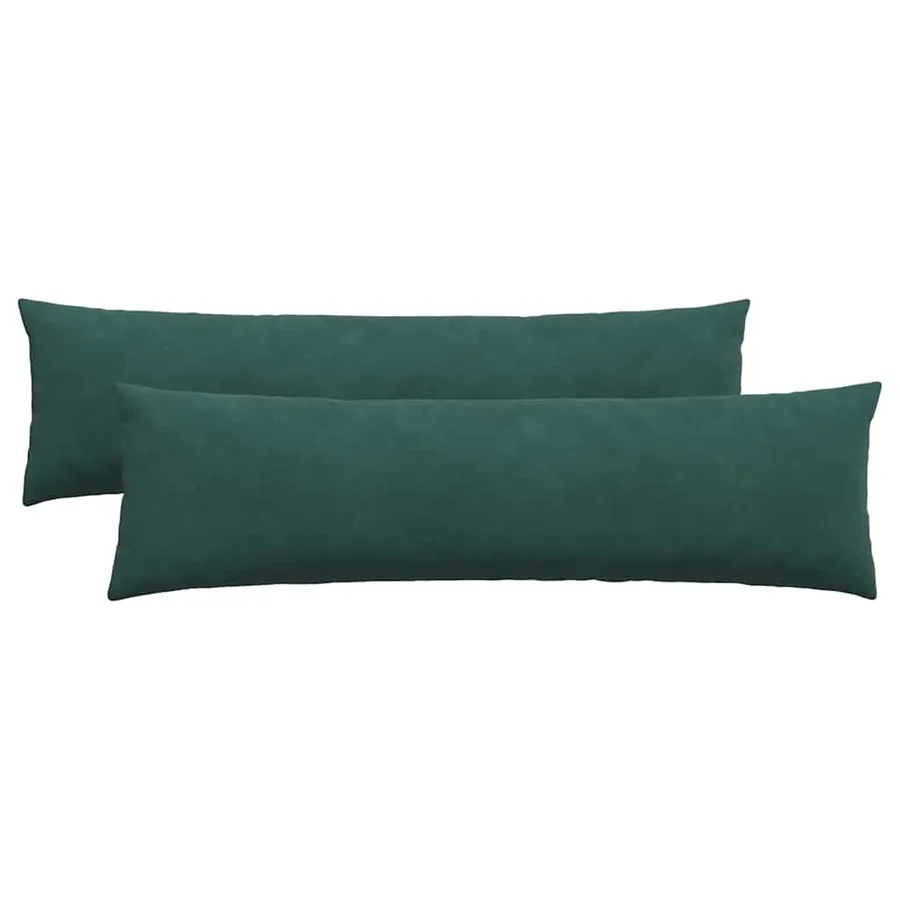 Coussins de canapé 2 pcs Vert foncé 145 x 40 cm - 2