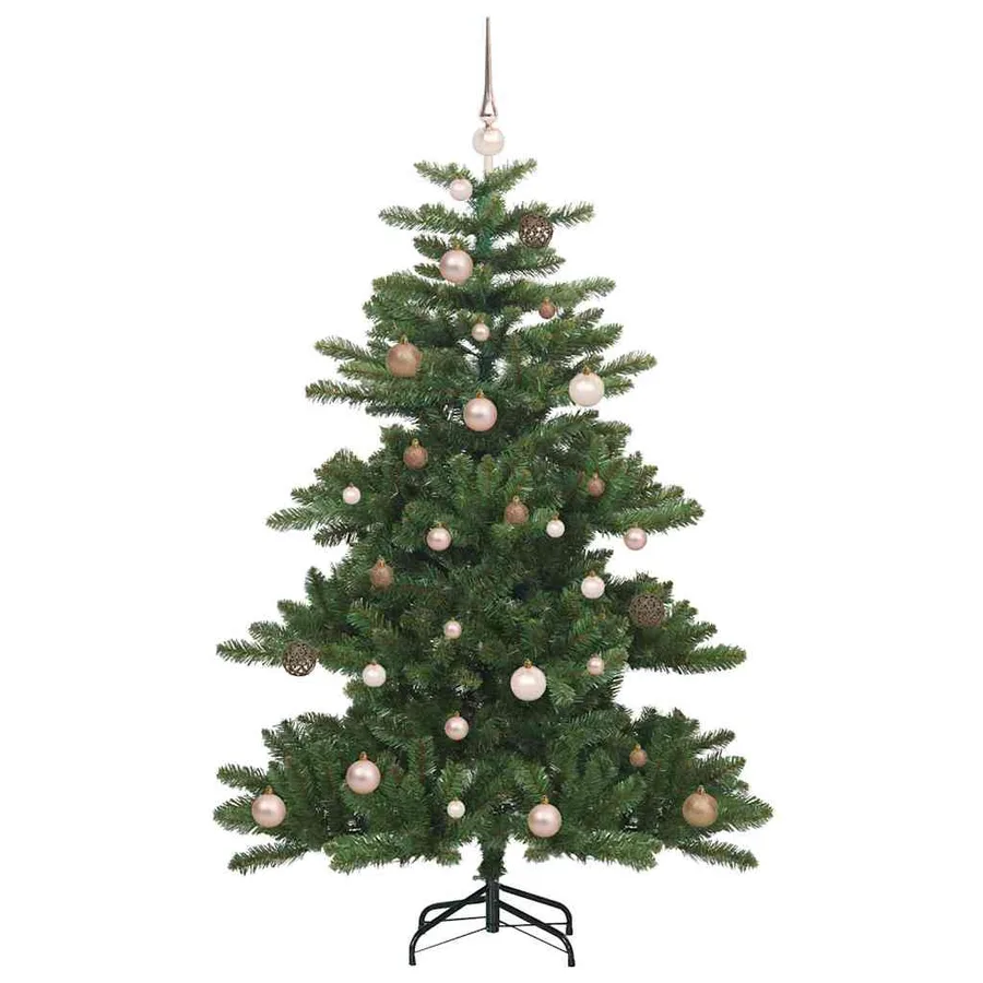 Sapin de Noël Artificiel à Branches Articulées Vert 150 cm - 4