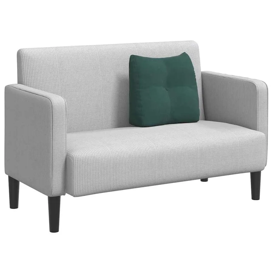 Coussin de Dos Vert foncé 45 x 24 x 50 cm Velours - 3