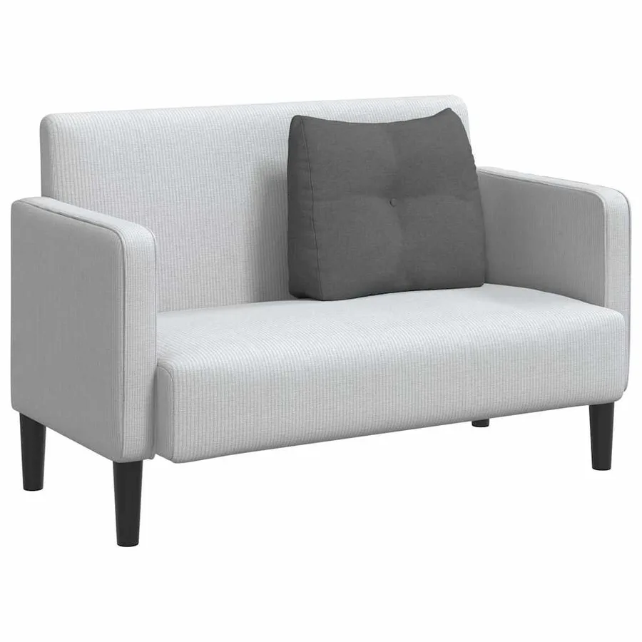 Coussin de Dos Gris foncé 60 x 24 x 50 cm tissu - 3