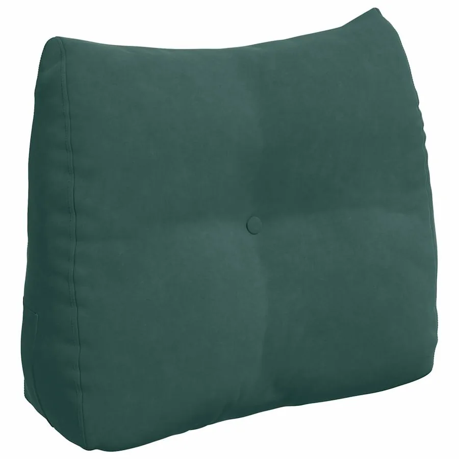 Coussin de Dos Vert foncé 60 x 24 x 50 cm Velours - 2