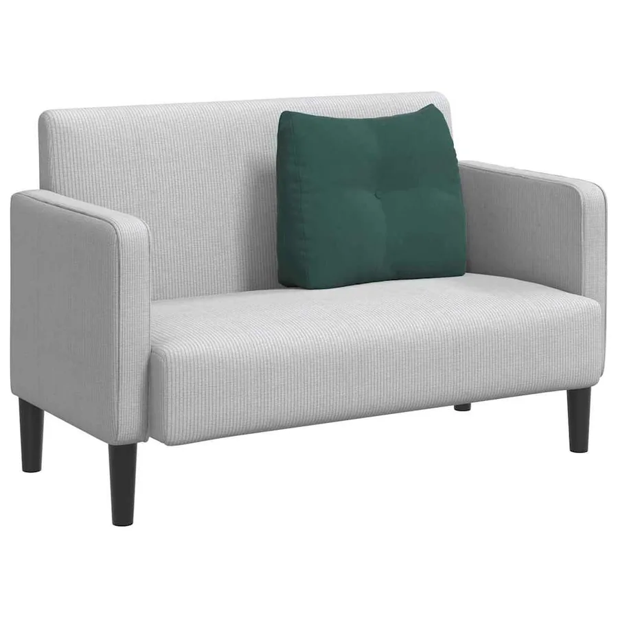 Coussin de Dos Vert foncé 60 x 24 x 50 cm Velours - 3