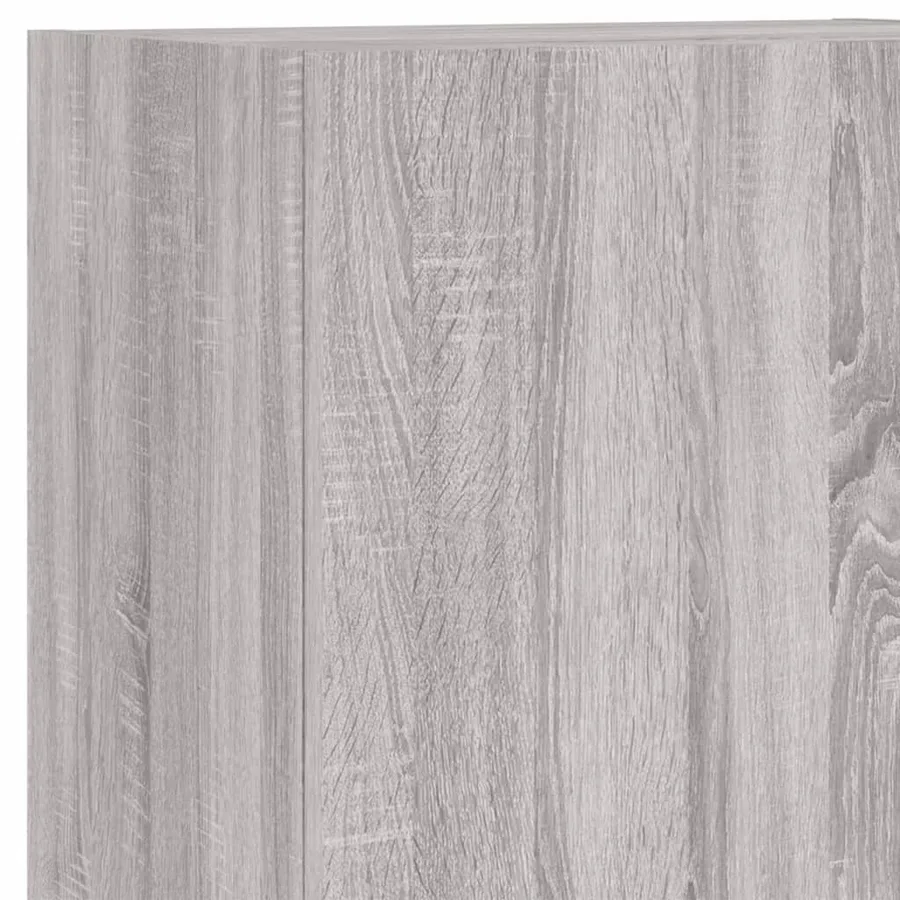 Unités murales TV 5 pcs sonoma gris bois d'ingénierie - 10