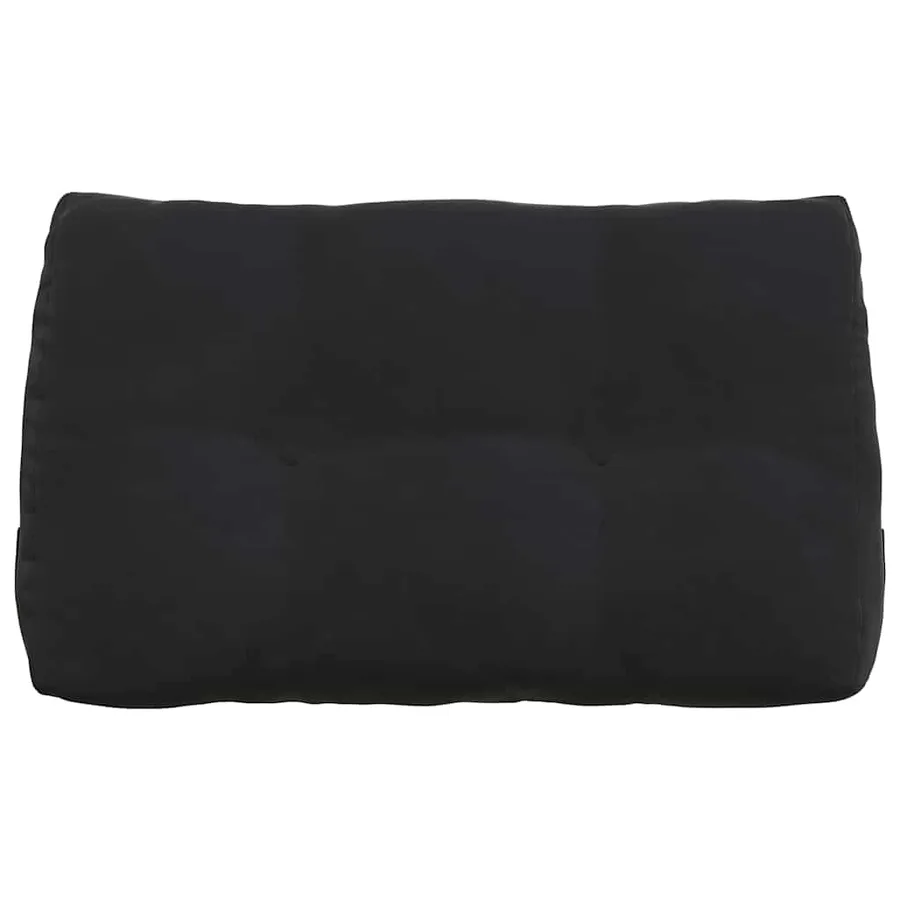 Coussin de Dos Noir 80 x 24 x 50 cm Velours - 6