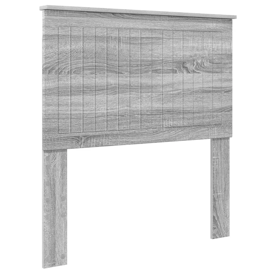 Tête de lit Gris Sonoma 90 cm Bois d'ingénierie - 2