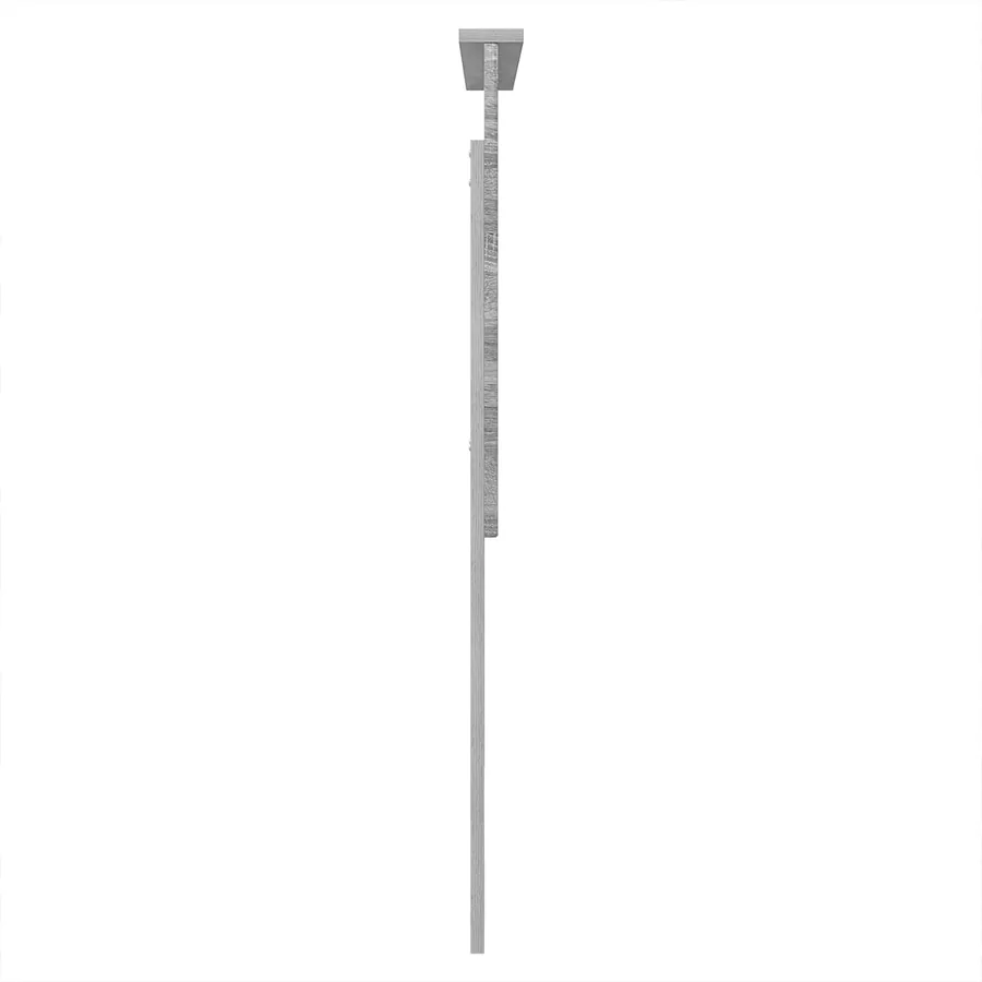 Tête de lit Gris Sonoma 90 cm Bois d'ingénierie - 5