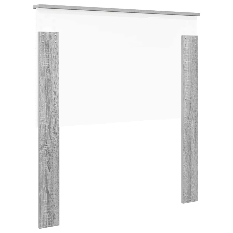 Tête de lit Gris Sonoma 90 cm Bois d'ingénierie - 6