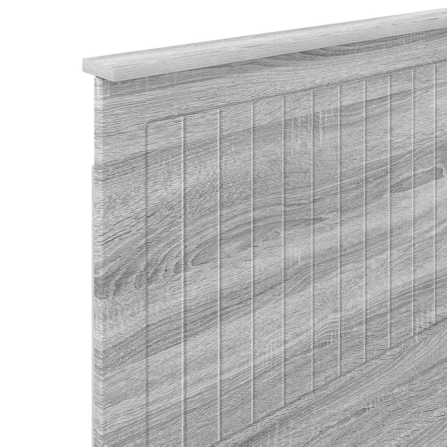 Tête de lit Gris Sonoma 90 cm Bois d'ingénierie - 7