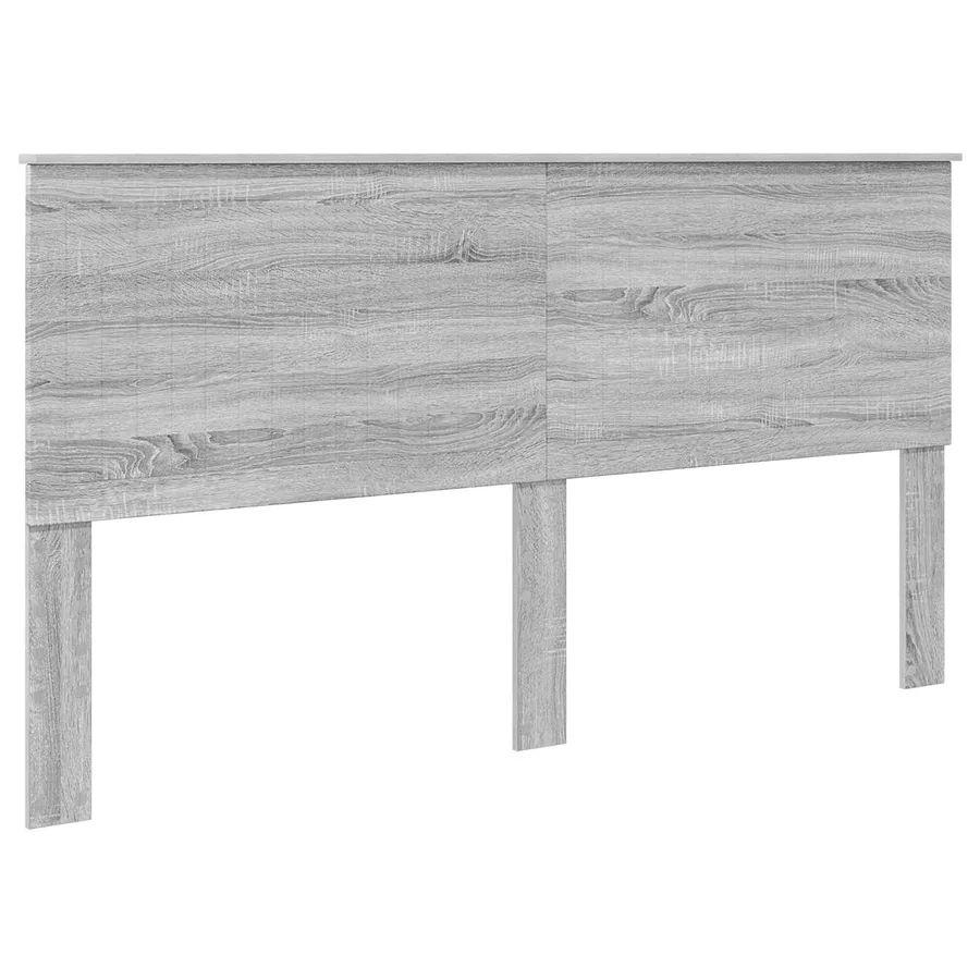 Lit de Rangement Gris Sonoma 180 x 200 cm Bois d'ingénierie - 7