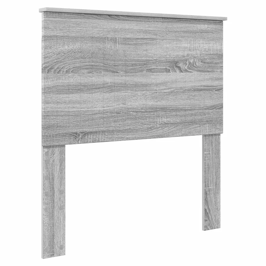 Cadre de lit Gris Sonoma 90 x 190 cm Bois Ingénierie - 7