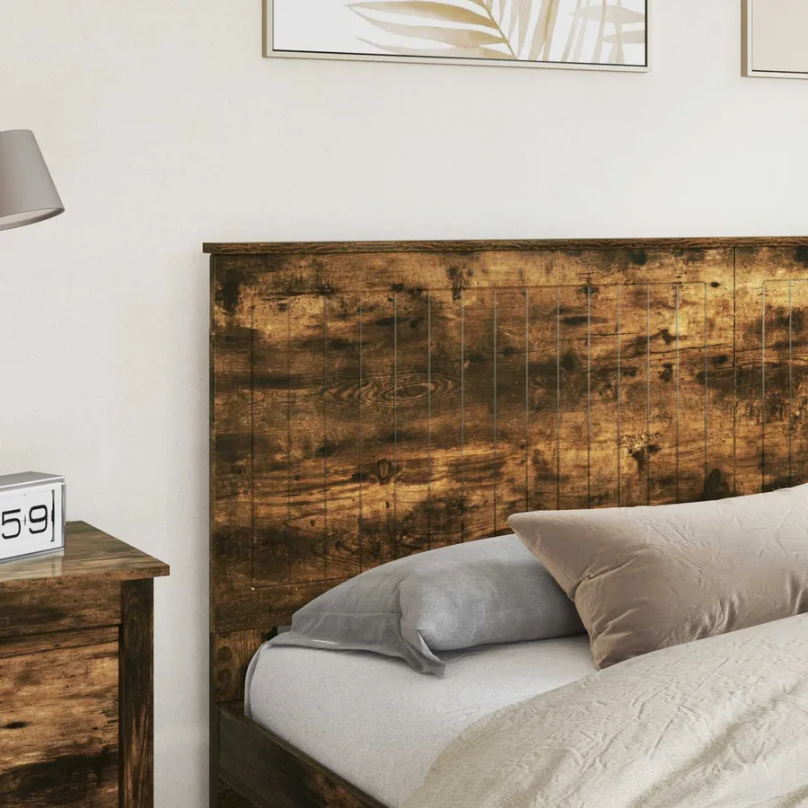 Tête de lit Chêne fumé 180 cm Bois d'ingénierie - 3