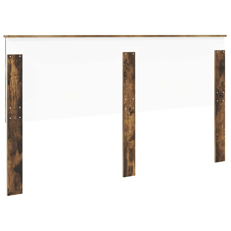 Tête de lit Chêne fumé 180 cm Bois d'ingénierie - 6