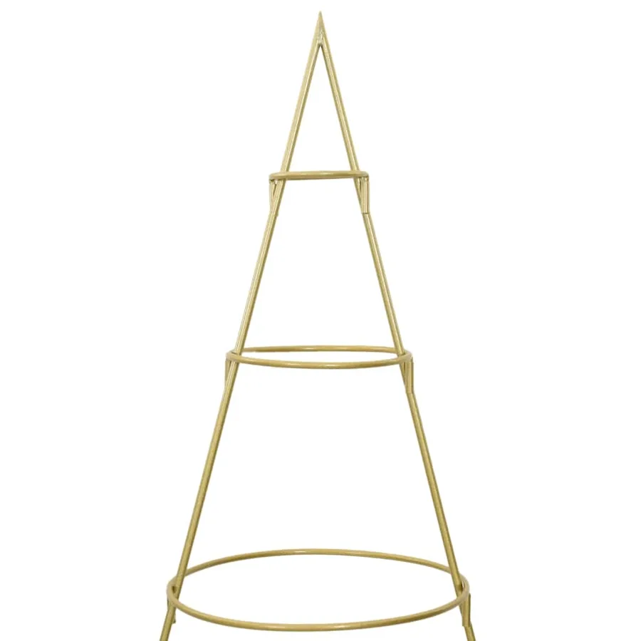Arbre de Noël en métal Doré 180 cm Acier peint par poudre - 7