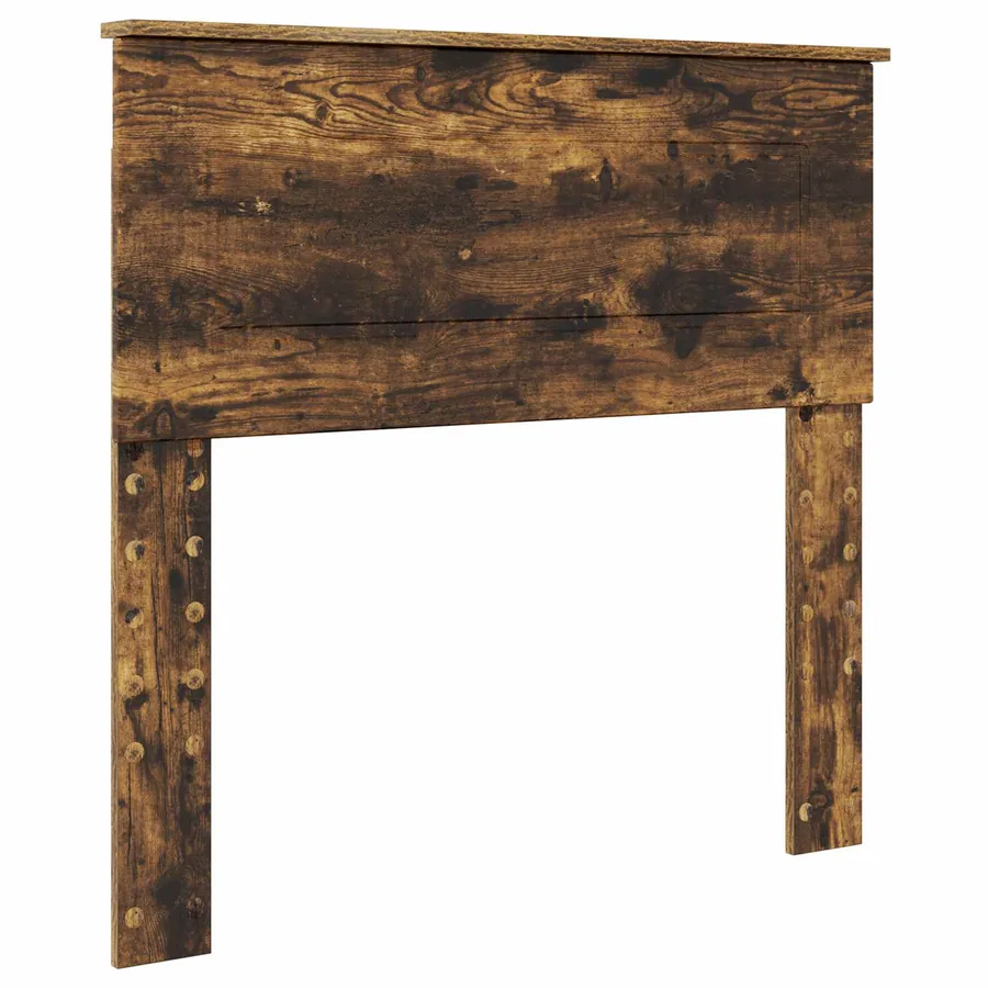 Cadre de lit Chêne fumé 80 x 200 cm Bois d'ingénierie - 6