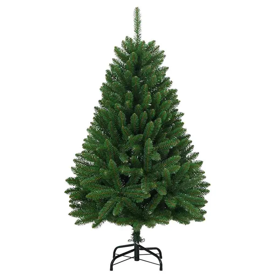 Sapin de Noël artificiel avec 150 LED Vert 150 cm PVC et métal - 5