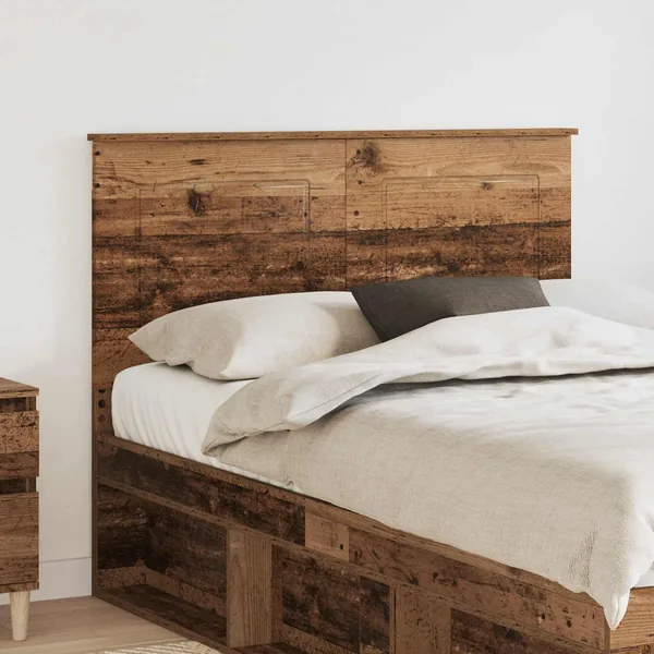Tête de lit Bois ancien 138 x 7 x 100 cm Bois d’ingénierie