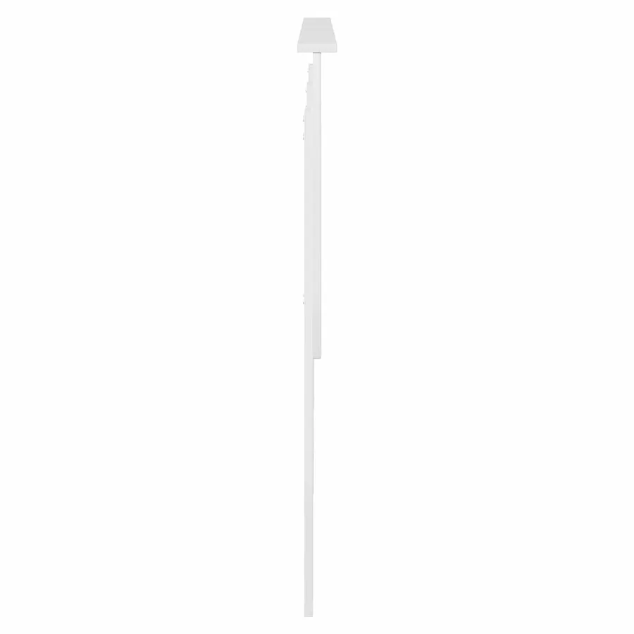 Tête de lit Blanc Brillant 150 cm Bois d'ingénierie - 5